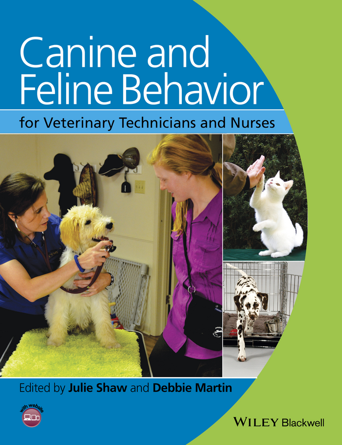 Обложка книги «Canine and Feline Behavior for Veterinary Technicians and Nurses»
