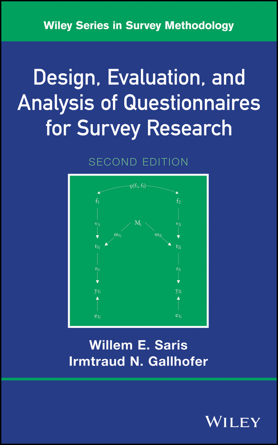 Обложка книги «Design, Evaluation, and Analysis of Questionnaires for Survey Research»