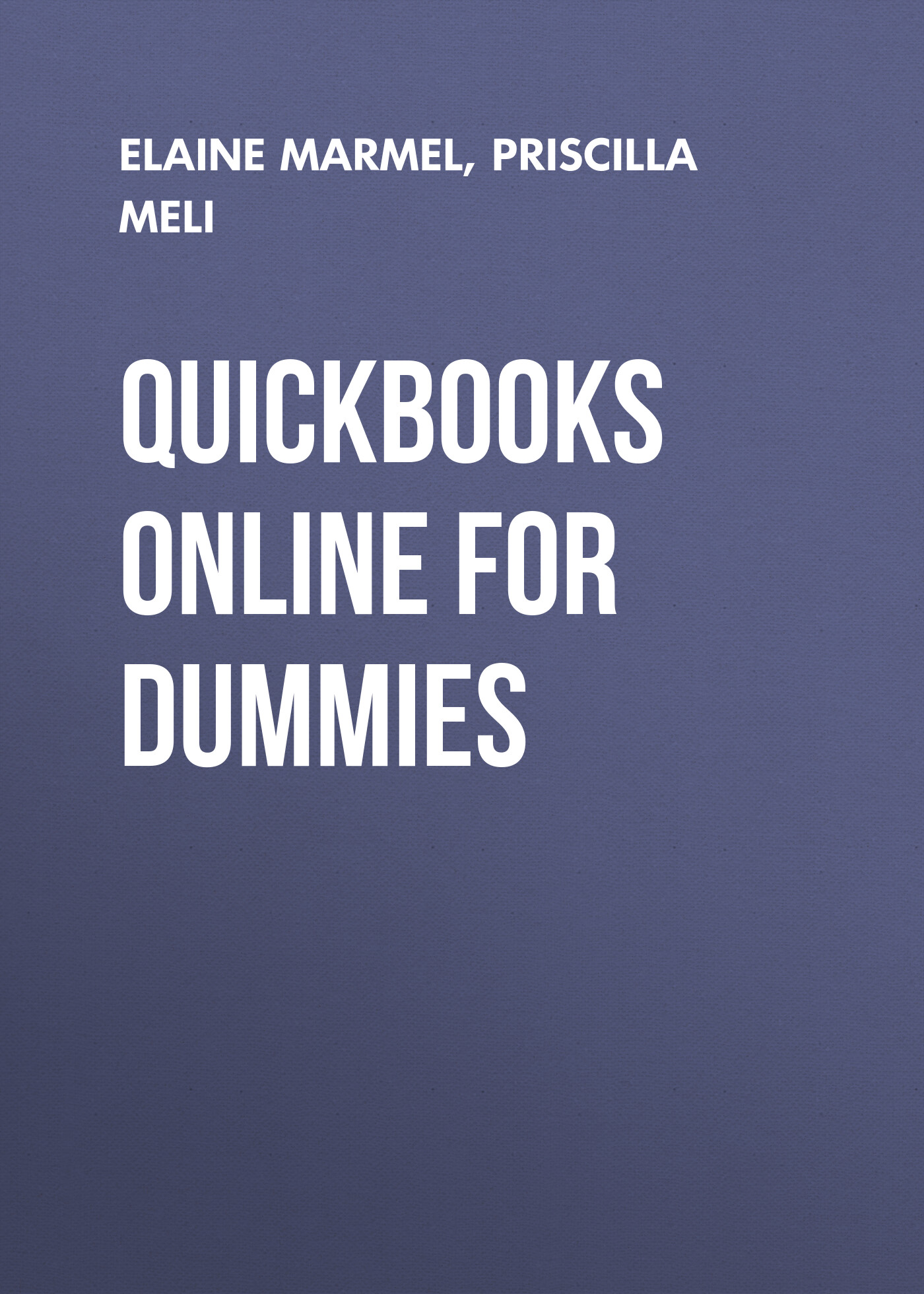 Обложка книги «QuickBooks Online For Dummies»