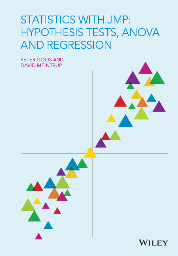Обложка книги «Statistics with JMP: Hypothesis Tests, ANOVA and Regression»