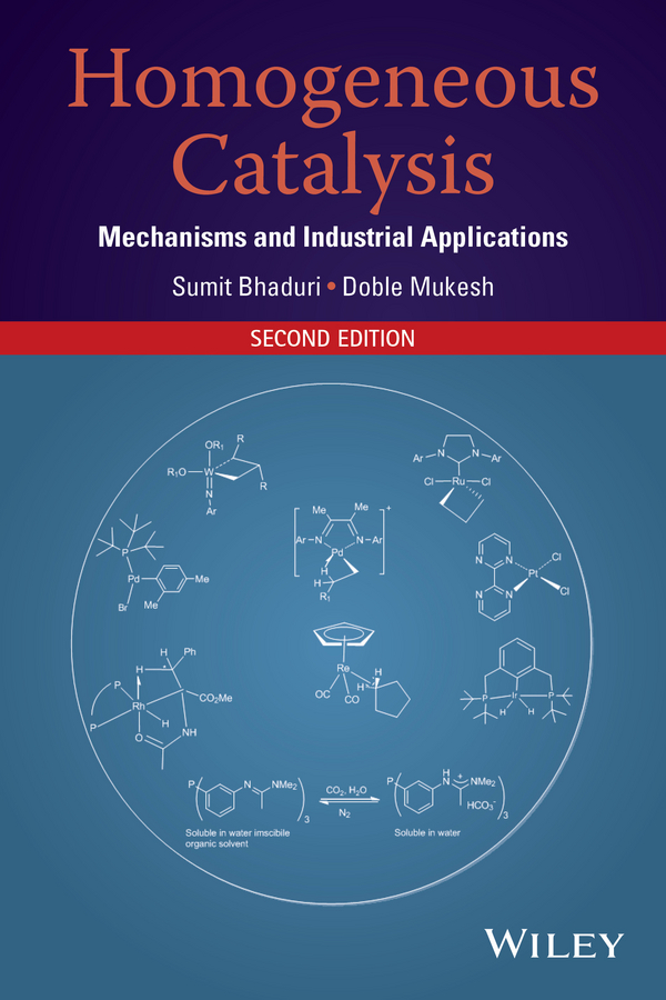 Обложка книги «Homogeneous Catalysis. Mechanisms and Industrial Applications»