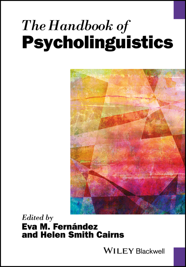 Обложка книги «The Handbook of Psycholinguistics»