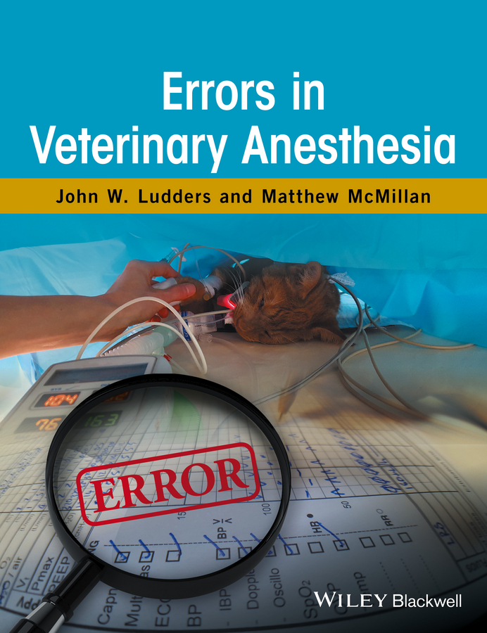 Обложка книги «Errors in Veterinary Anesthesia»
