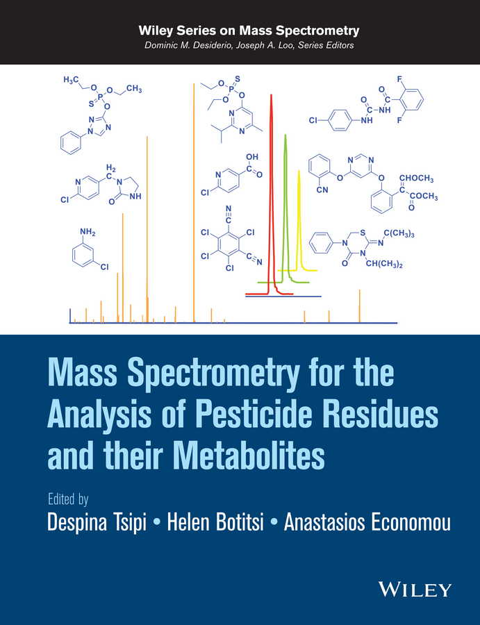 Обложка книги «Mass Spectrometry for the Analysis of Pesticide Residues and their Metabolites»