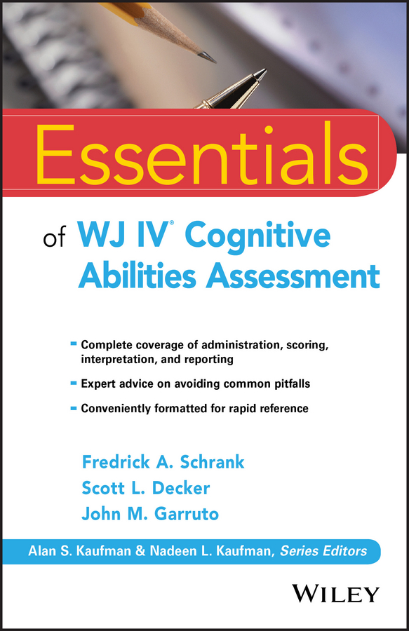 Обложка книги «Essentials of WJ IV Cognitive Abilities Assessment»