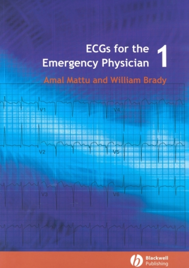 Обложка книги «ECGs for the Emergency Physician 1»