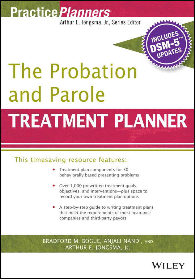 Обложка книги «The Probation and Parole Treatment Planner, with DSM 5 Updates»