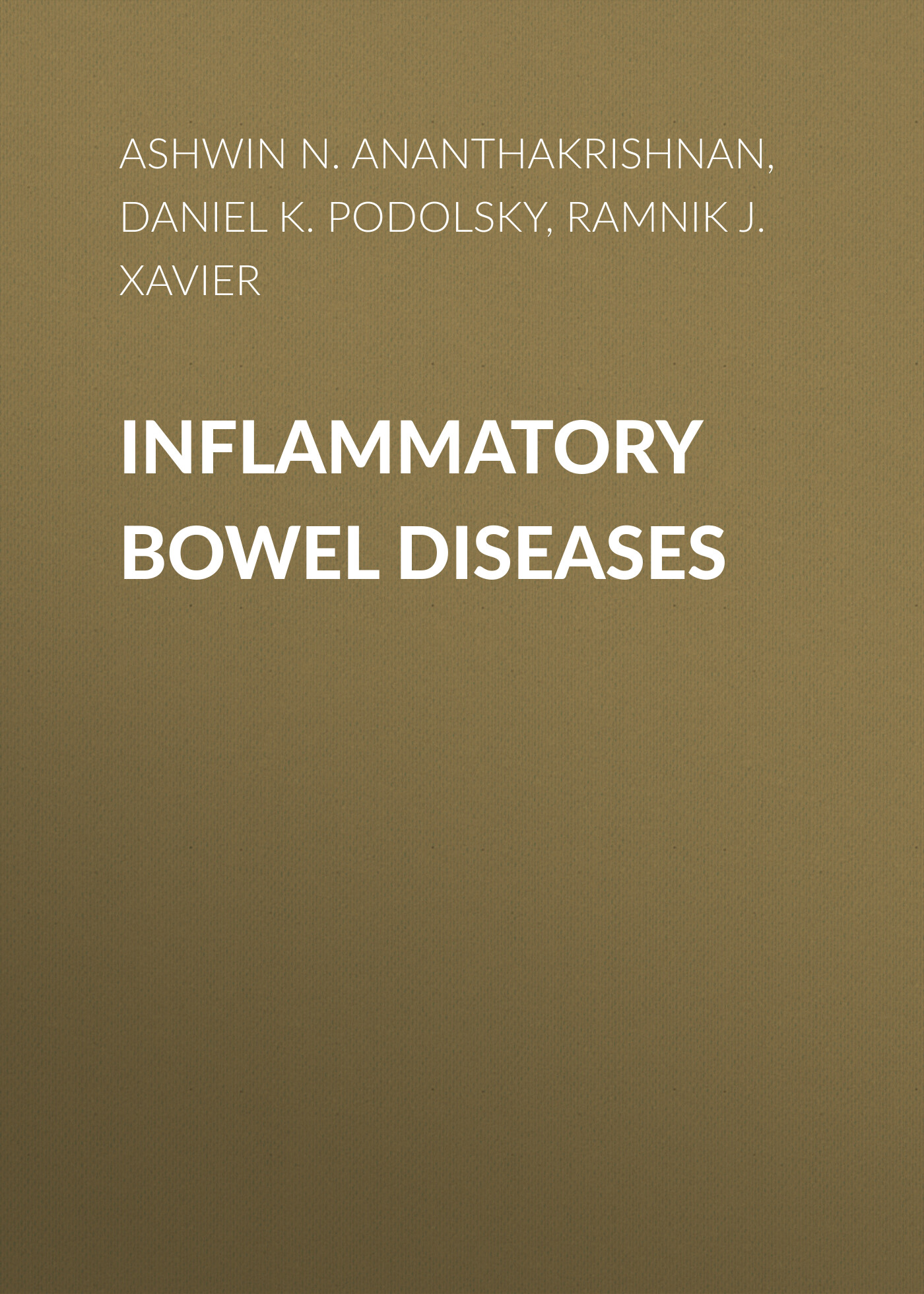 Обложка книги «Inflammatory Bowel Diseases. A Clinician's Guide»