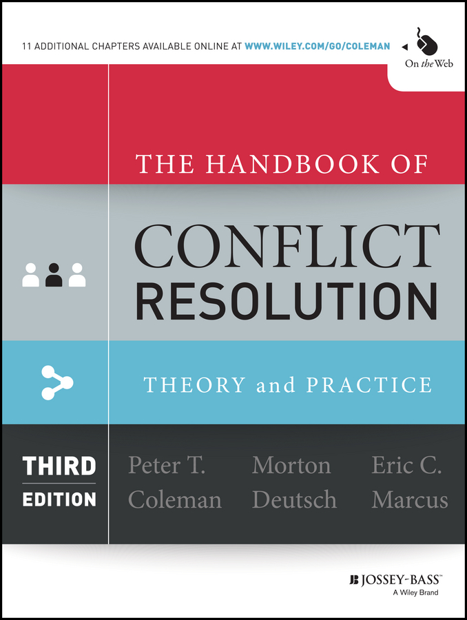 Обложка книги «The Handbook of Conflict Resolution. Theory and Practice»