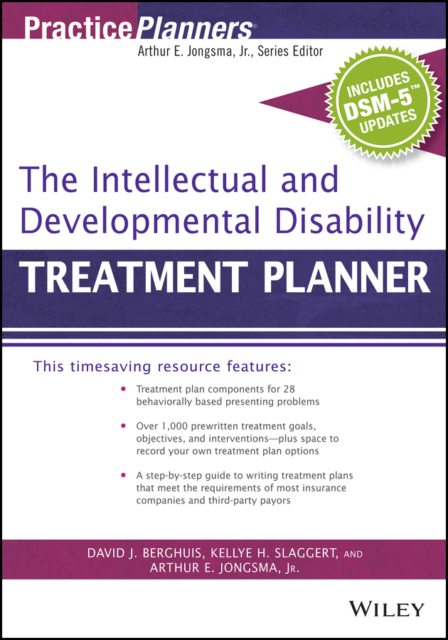 Обложка книги «The Intellectual and Developmental Disability Treatment Planner, with DSM 5 Updates»