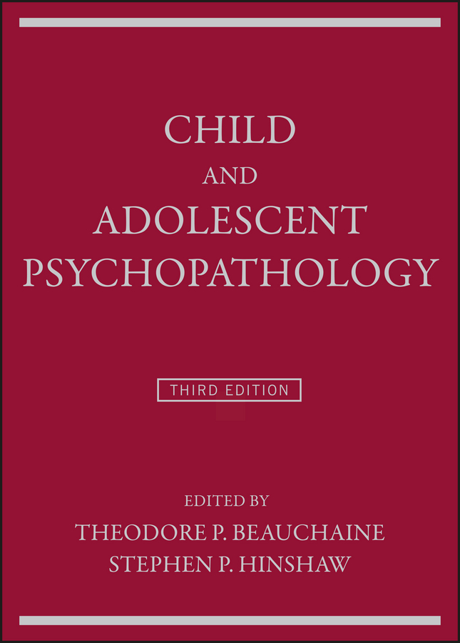 Обложка книги «Child and Adolescent Psychopathology»