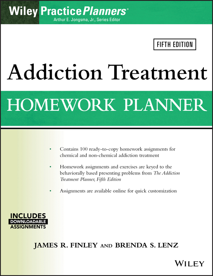 Обложка книги «Addiction Treatment Homework Planner»