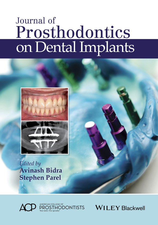 Обложка книги «Journal of Prosthodontics on Dental Implants»
