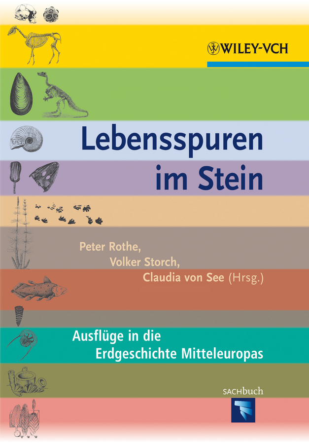 Обложка книги «Lebensspuren im Stein. Ausfluge in die Erdgeschichte Mitteleuropas»