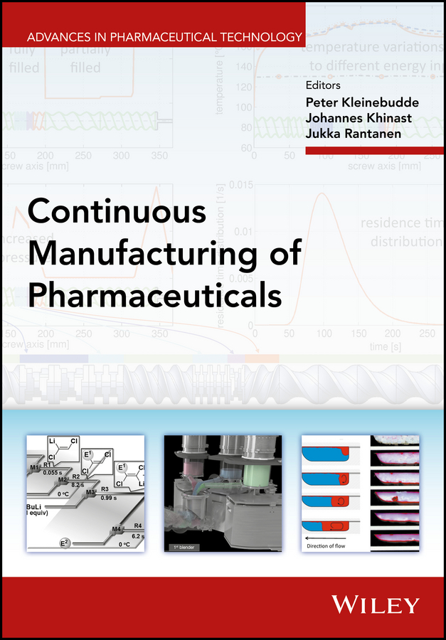 Обложка книги «Continuous Manufacturing of Pharmaceuticals»