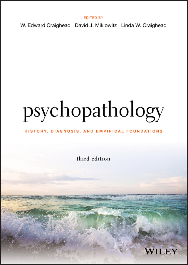 Обложка книги «Psychopathology. History, Diagnosis, and Empirical Foundations»