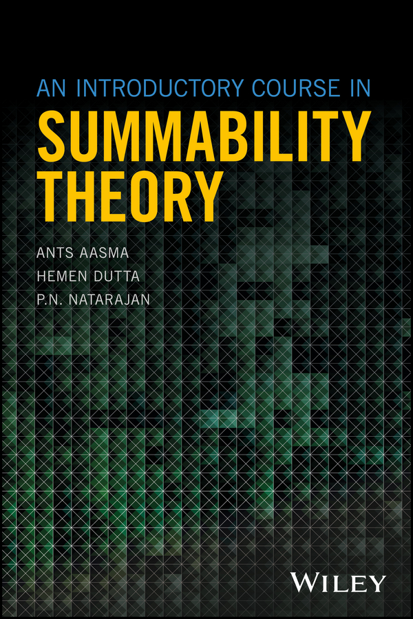 Обложка книги «An Introductory Course in Summability Theory»
