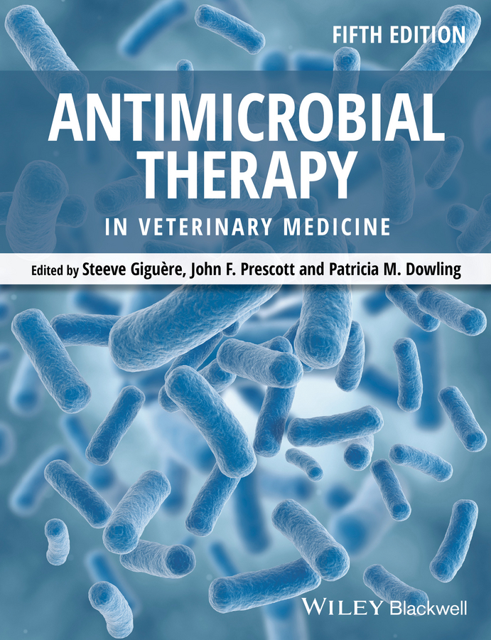 Обложка книги «Antimicrobial Therapy in Veterinary Medicine»
