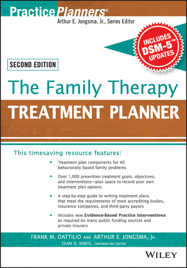 Обложка книги «The Family Therapy Treatment Planner, with DSM-5 Updates, 2nd Edition»