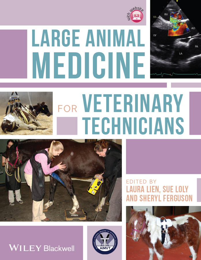 Обложка книги «Large Animal Medicine for Veterinary Technicians»