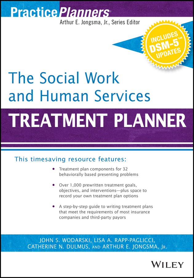 Обложка книги «The Social Work and Human Services Treatment Planner, with DSM 5 Updates»