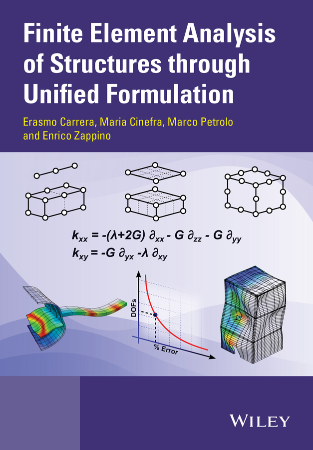 Обложка книги «Finite Element Analysis of Structures through Unified Formulation»