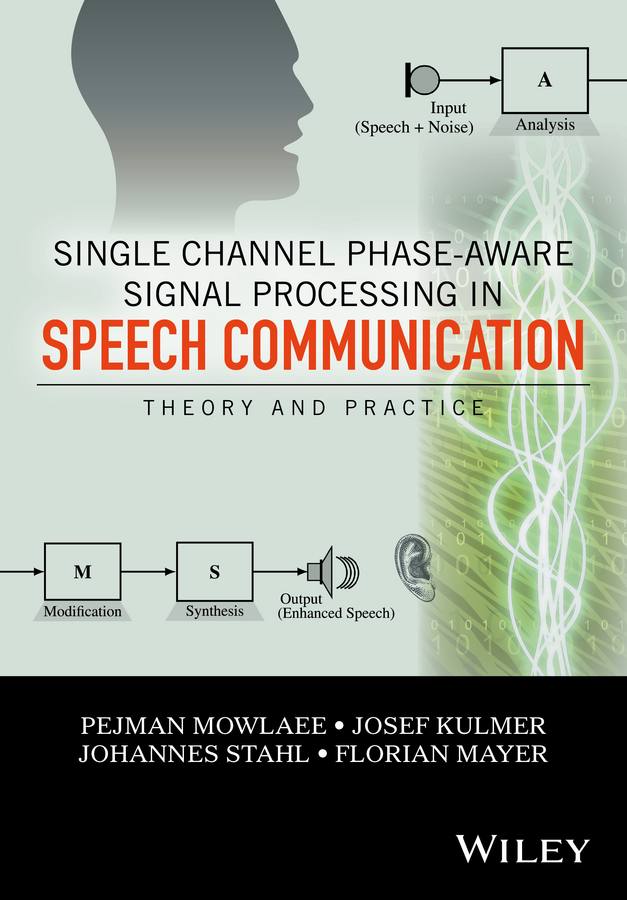 Обложка книги «Single Channel Phase-Aware Signal Processing in Speech Communication. Theory and Practice»
