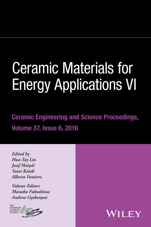 Обложка книги «Ceramic Materials for Energy Applications VI»