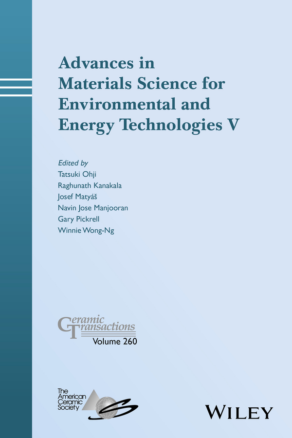 Обложка книги «Advances in Materials Science for Environmental and Energy Technologies V»