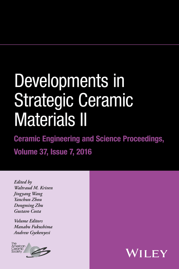Обложка книги «Developments in Strategic Ceramic Materials II»