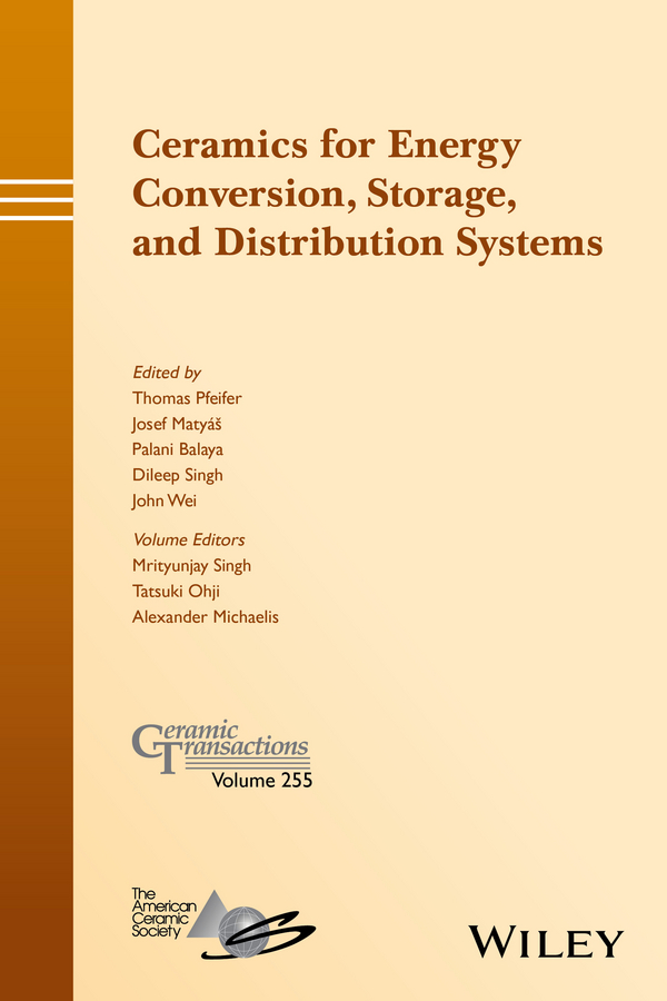Обложка книги «Ceramics for Energy Conversion, Storage, and Distribution Systems»