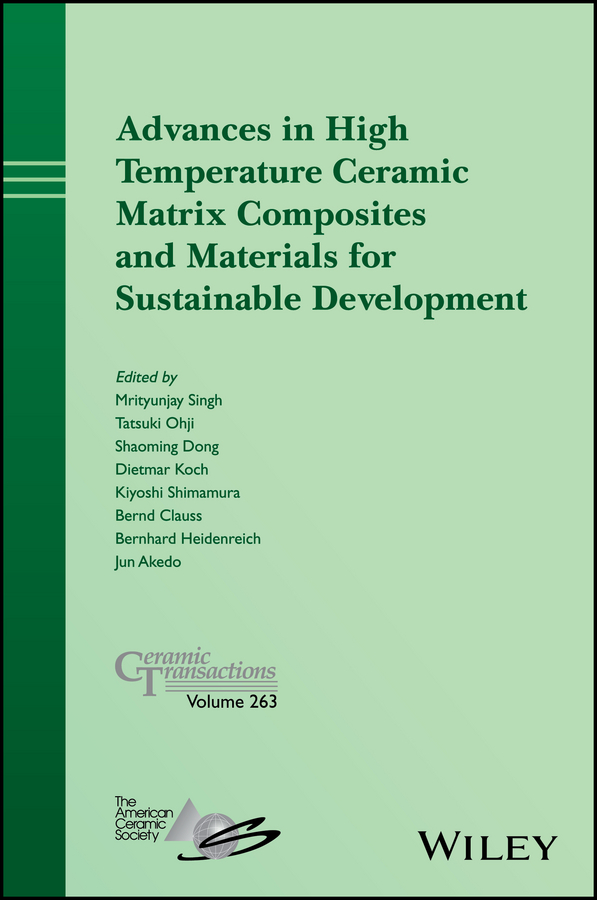 Обложка книги «Advances in High Temperature Ceramic Matrix Composites and Materials for Sustainable Development»