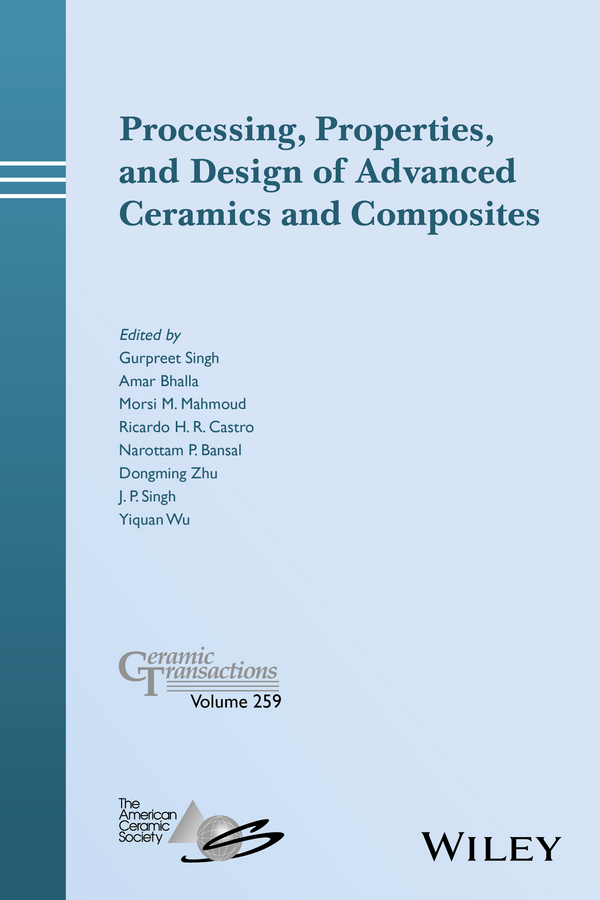 Обложка книги «Processing, Properties, and Design of Advanced Ceramics and Composites»