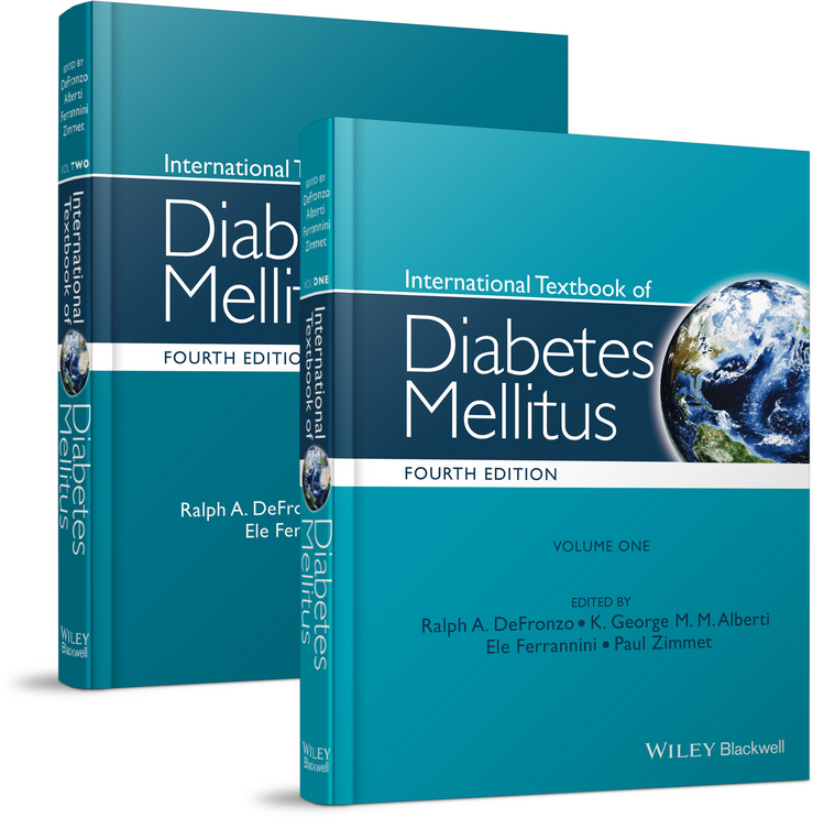 Обложка книги «International Textbook of Diabetes Mellitus»