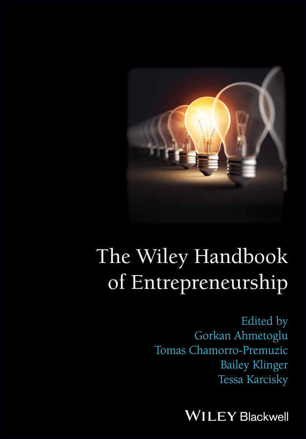 Обложка книги «The Wiley Handbook of Entrepreneurship»