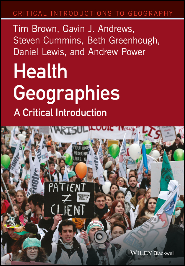 Обложка книги «Health Geographies. A Critical Introduction»