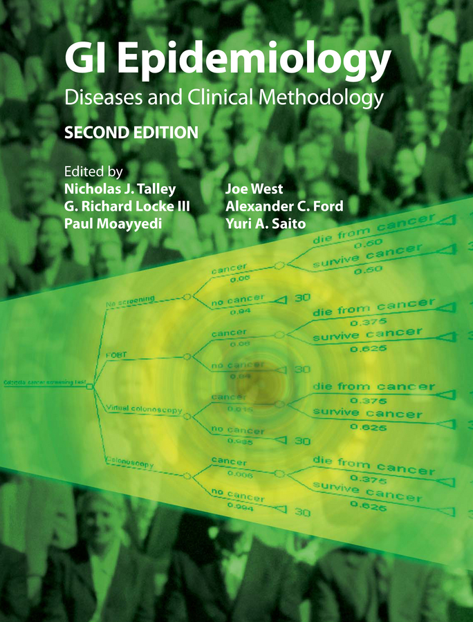 Обложка книги «GI Epidemiology. Diseases and Clinical Methodology»