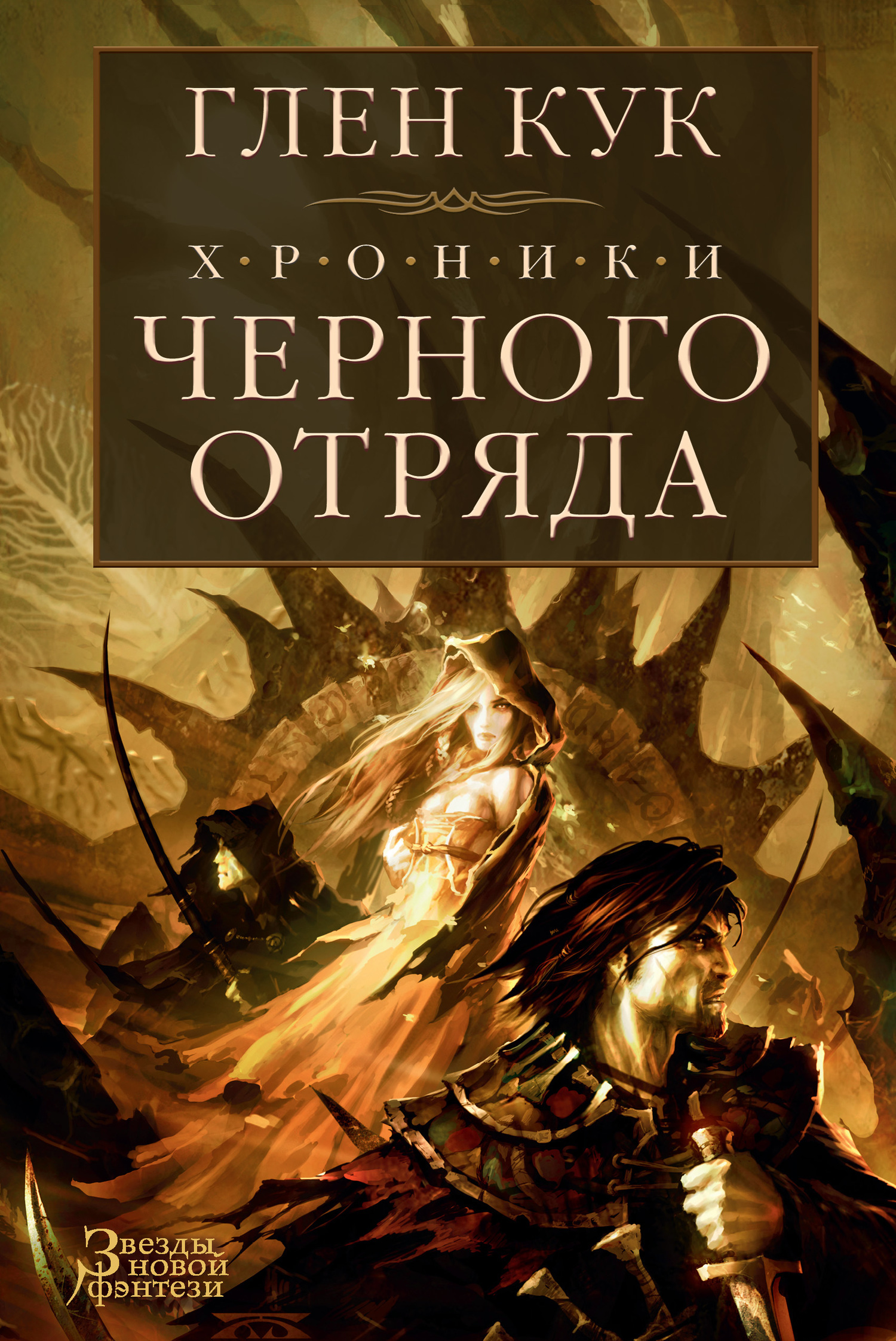 Обложка книги «Хроники Черного Отряда: Черный Отряд. Замок Теней. Белая Роза»