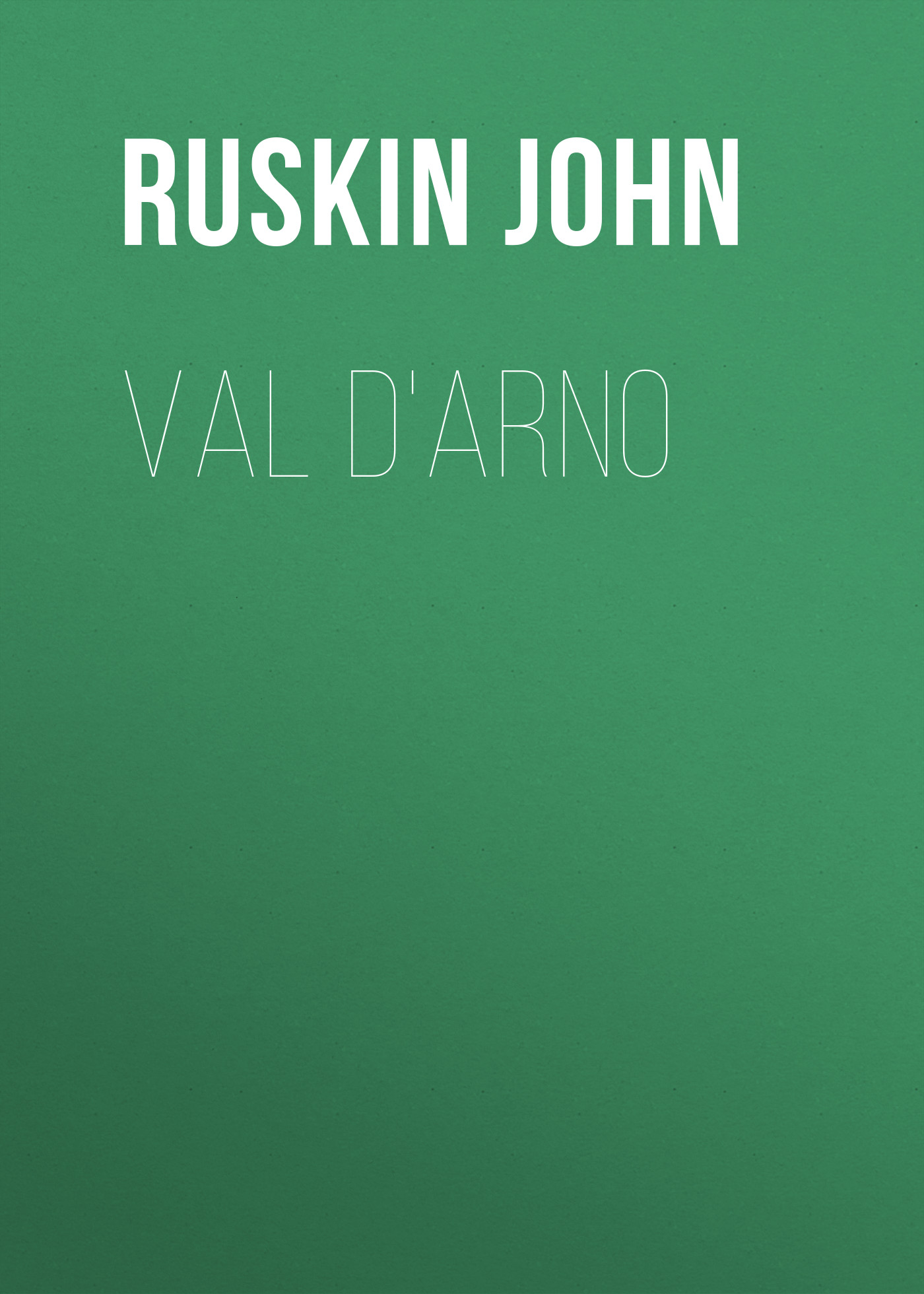 Обложка книги «Val d'Arno»
