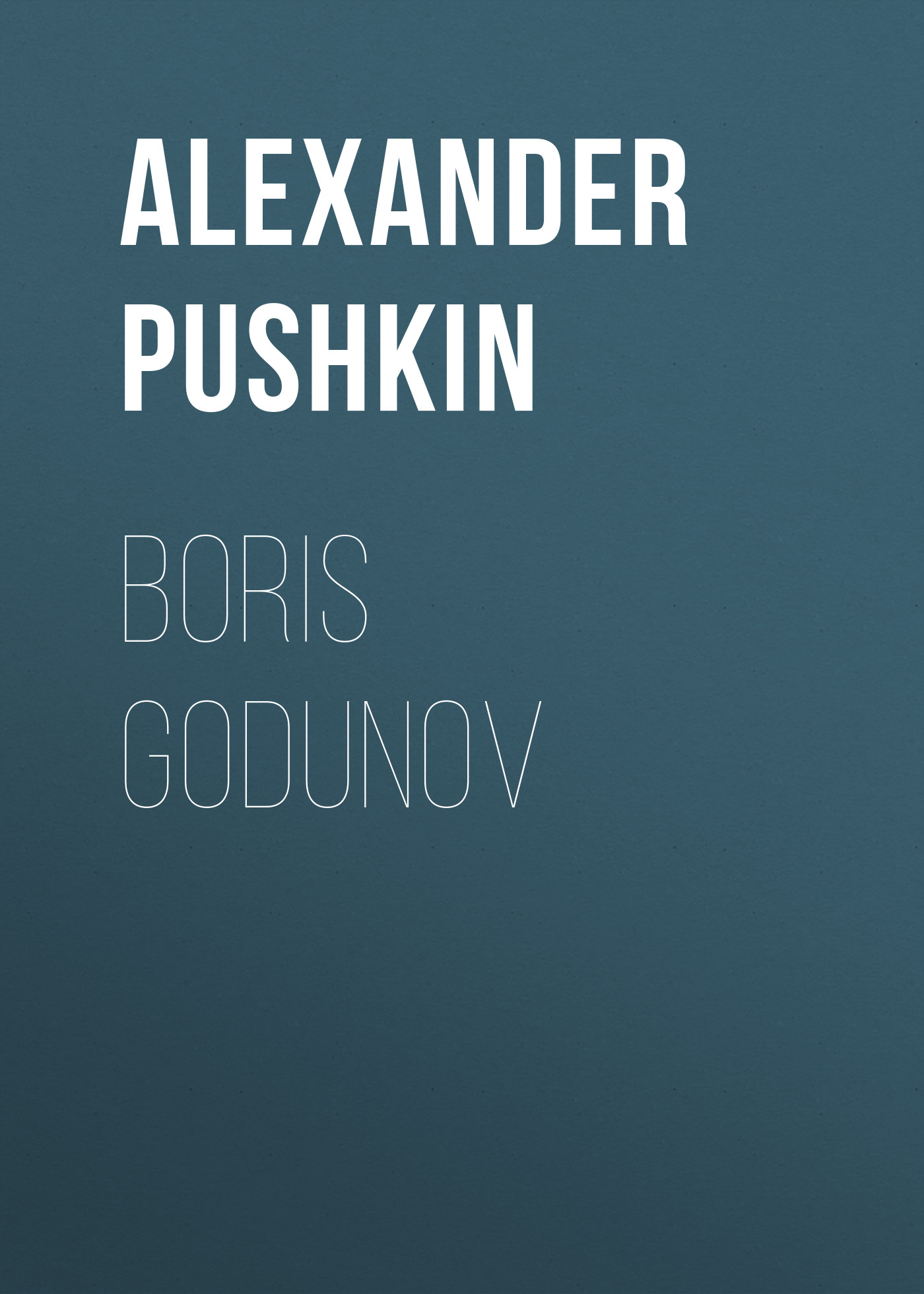 Обложка книги «Boris Godunov»