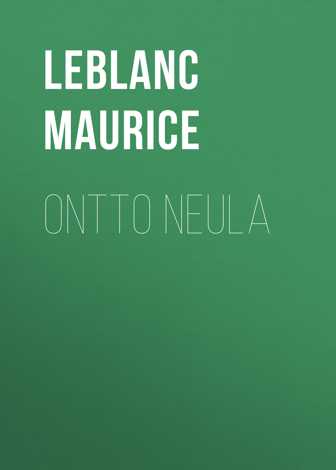 Обложка книги «Ontto neula»