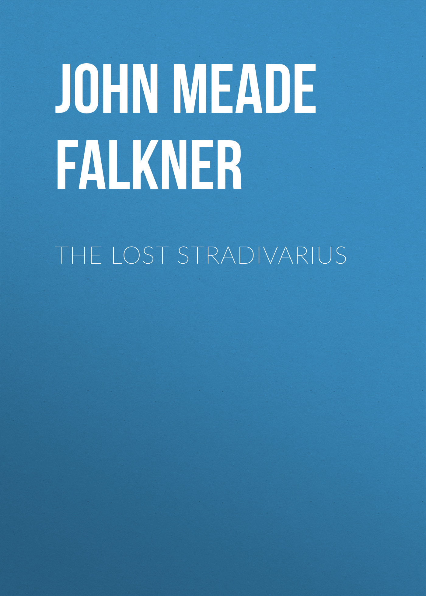 Обложка книги «The Lost Stradivarius»