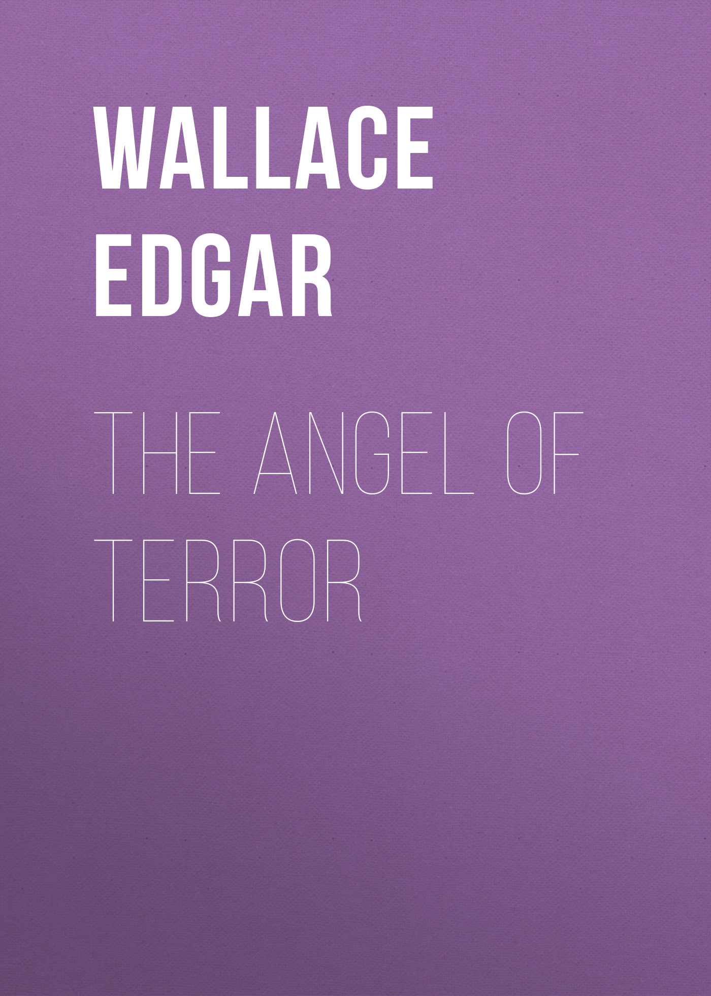 Обложка книги «The Angel of Terror»