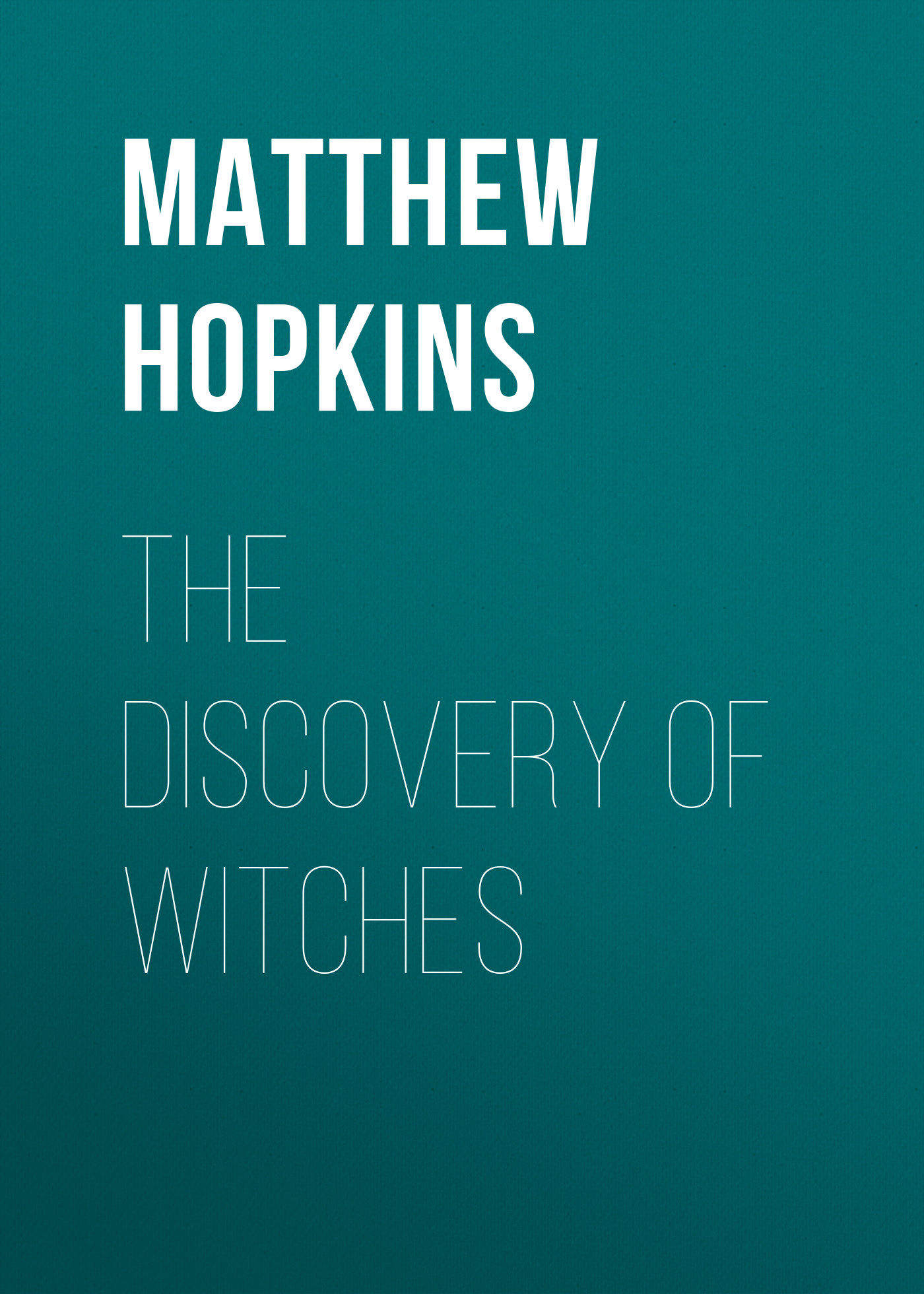 Обложка книги «The Discovery of Witches»