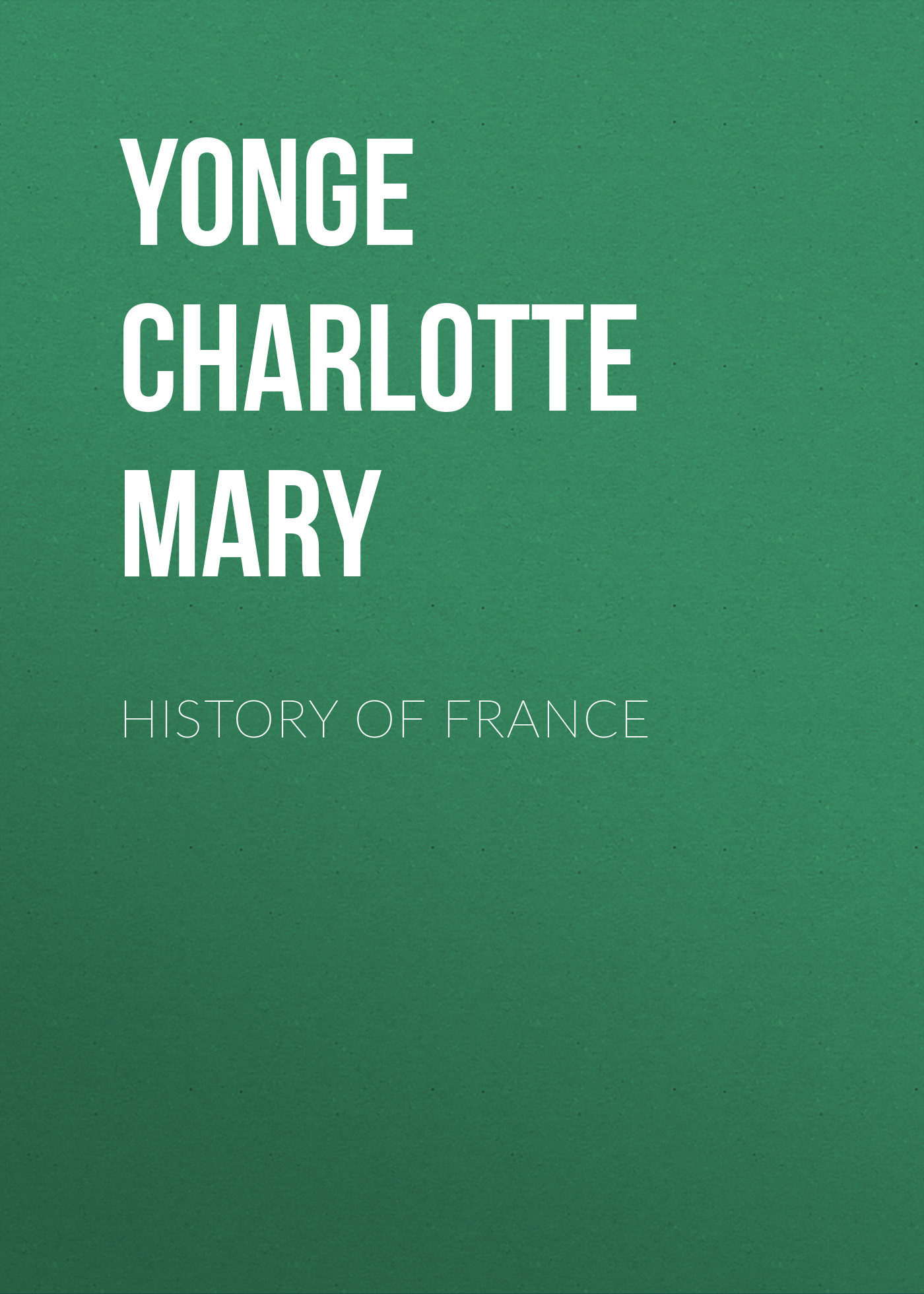 Обложка книги «History of France»