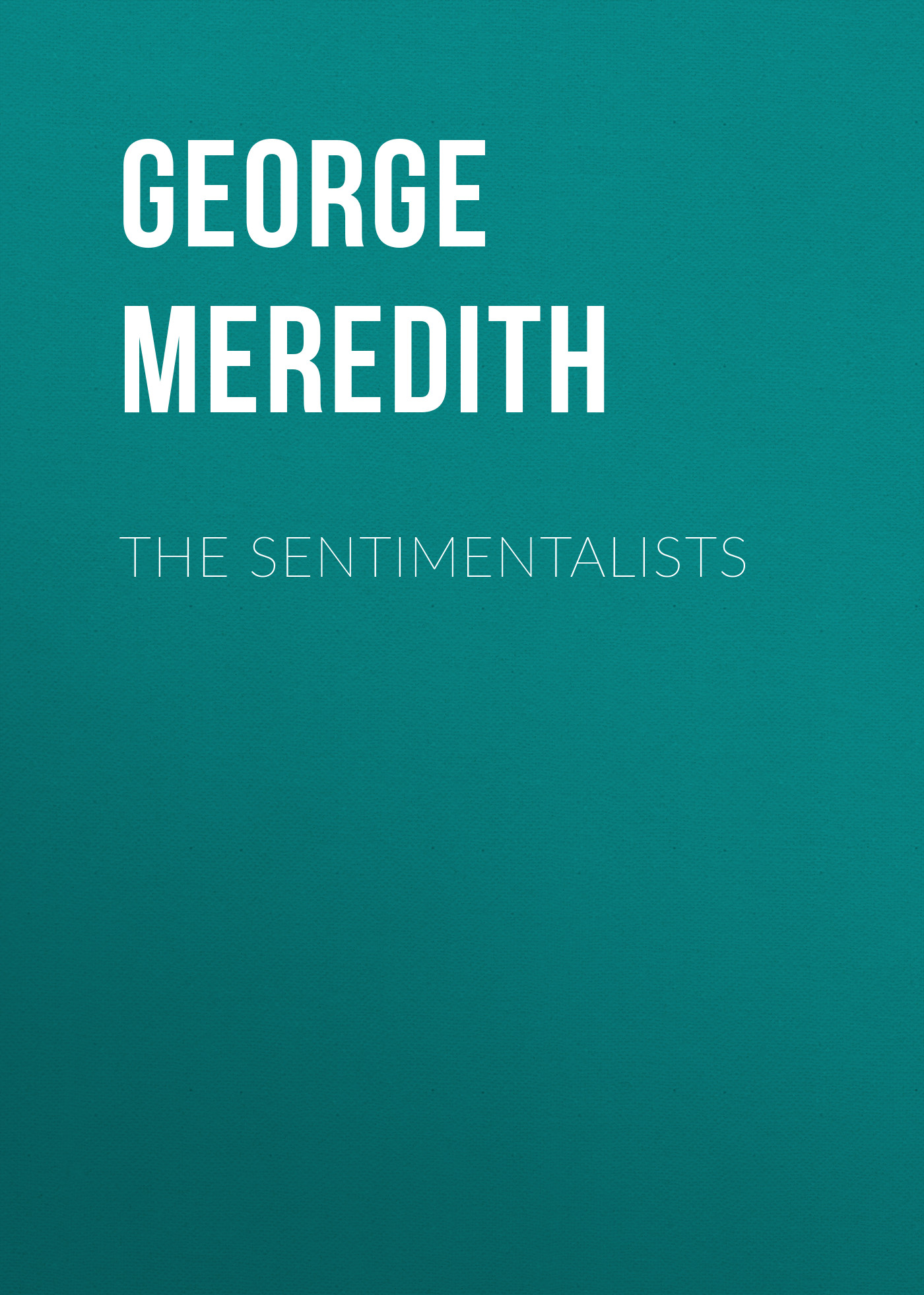 Обложка книги «The Sentimentalists»