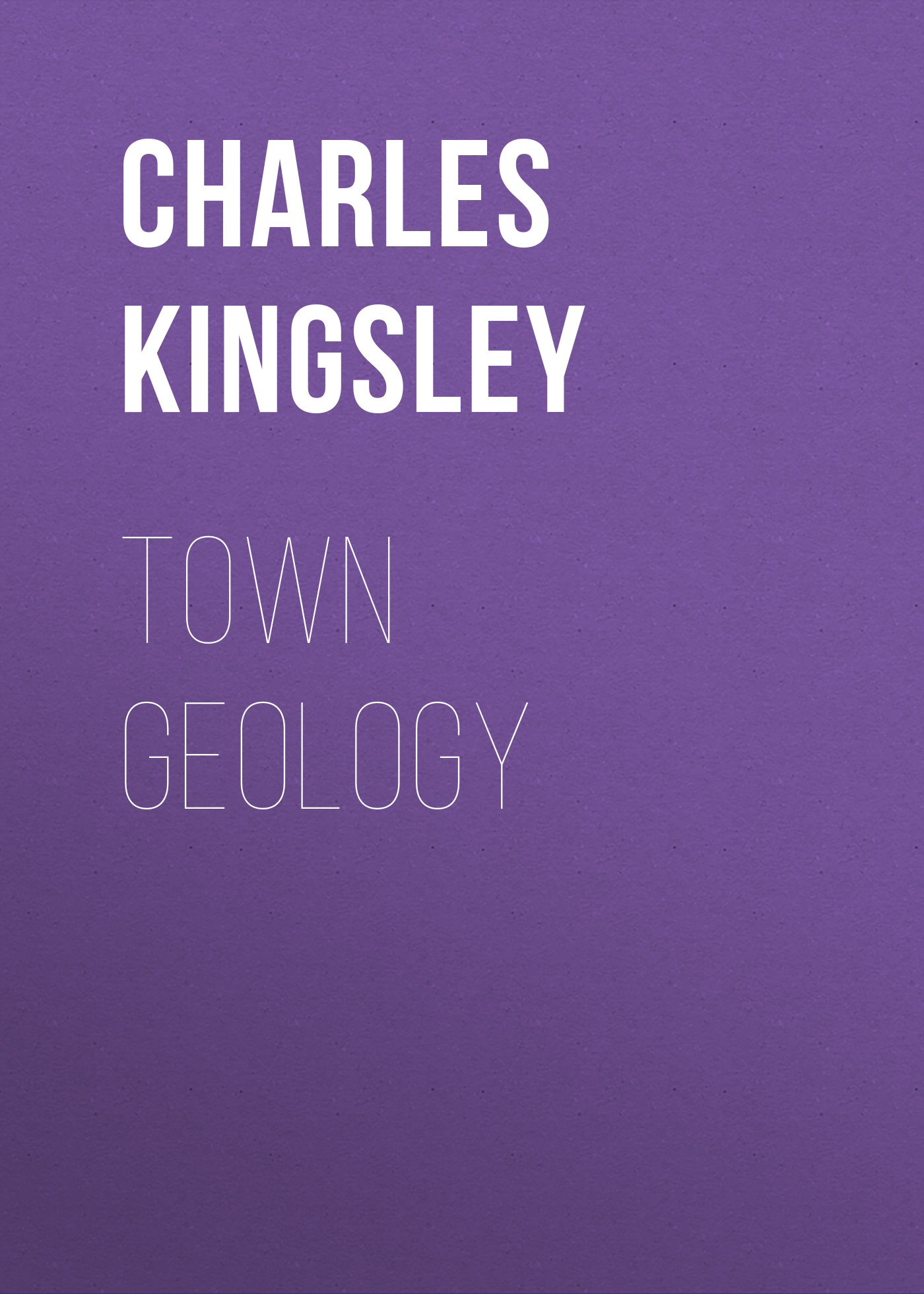 Обложка книги «Town Geology»