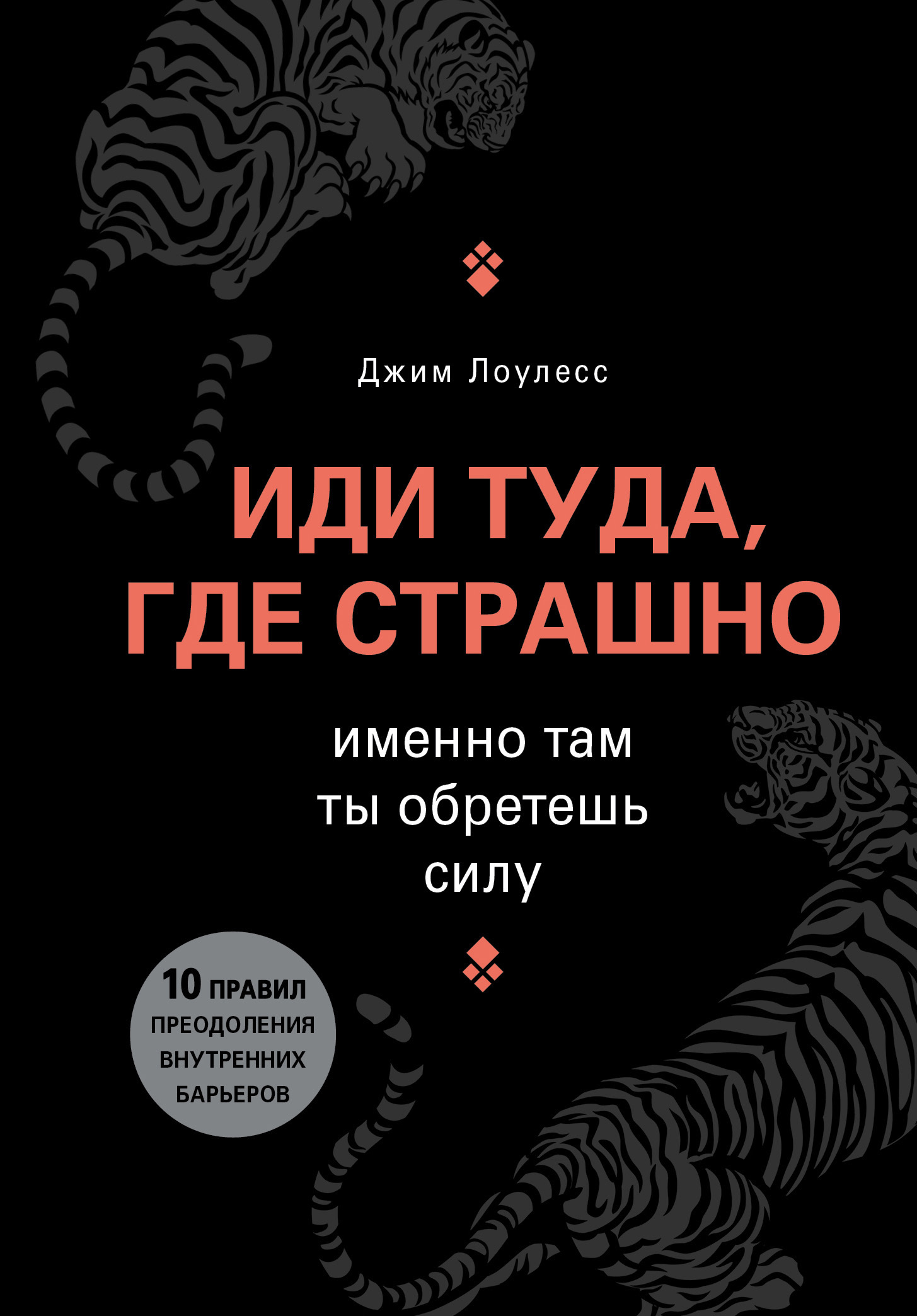 Обложка книги «Иди туда, где страшно. Именно там ты обретешь силу»