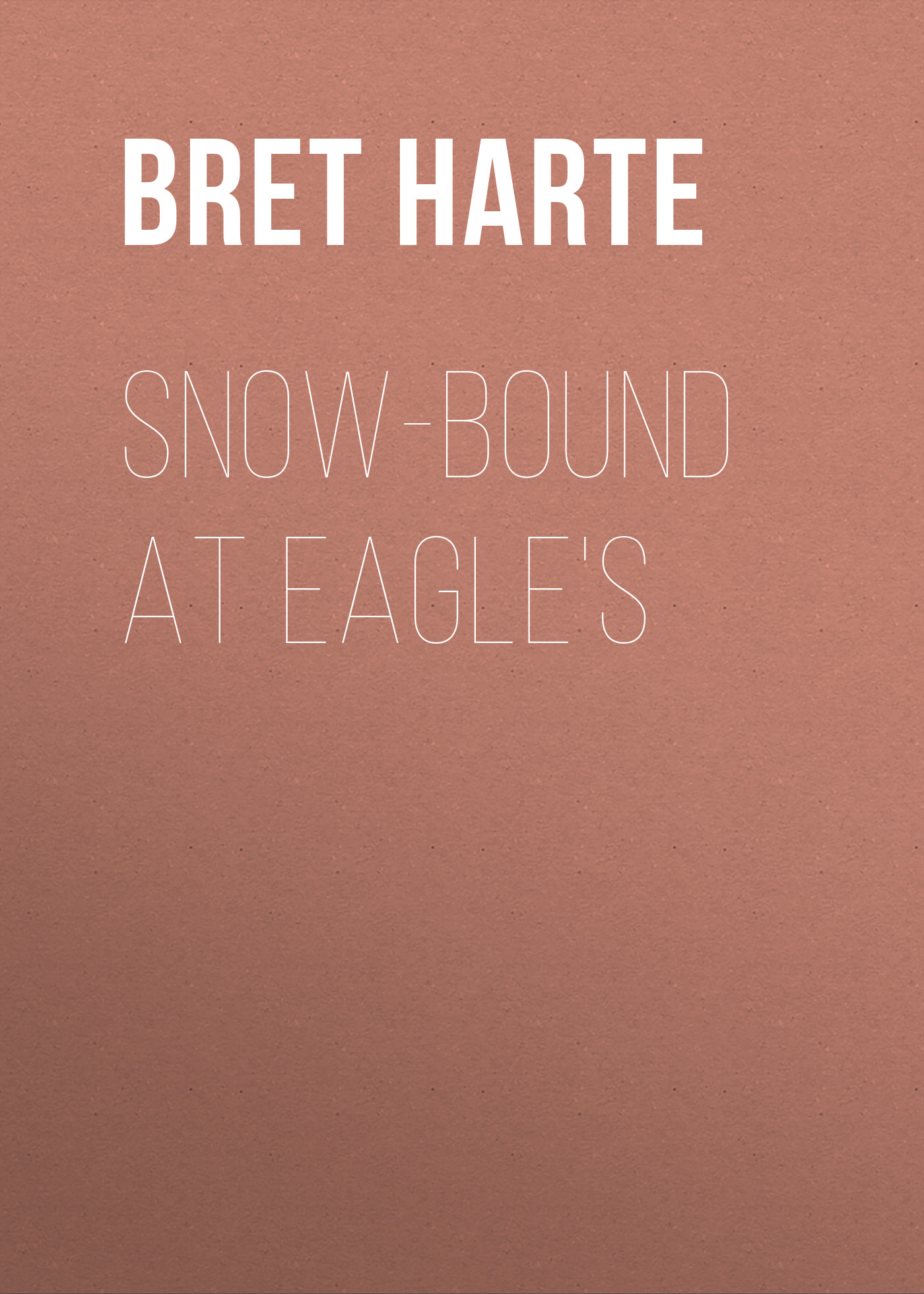 Обложка книги «Snow-Bound at Eagle's»