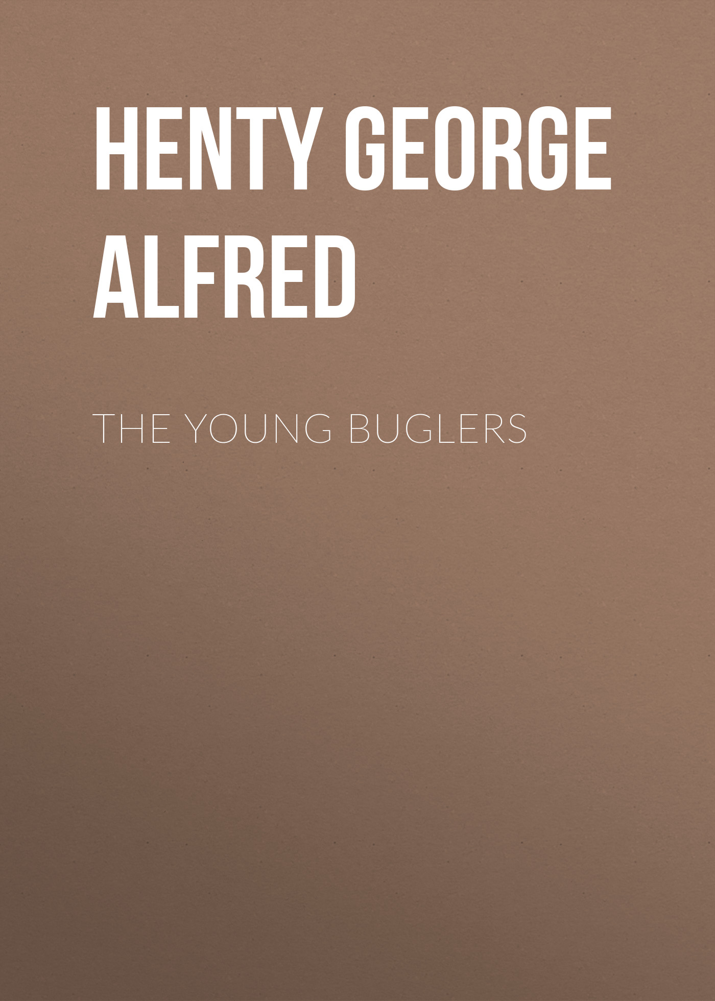 Обложка книги «The Young Buglers»
